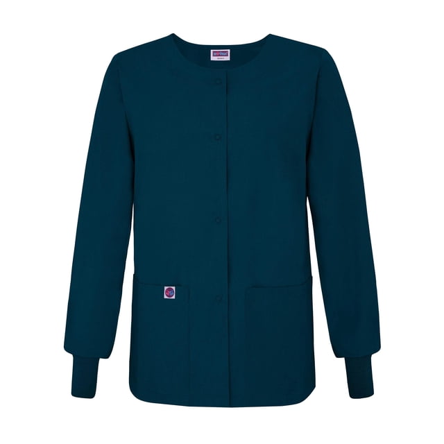 Sivvan Veste d'Échauffement de Sarrau pour Femmes/clous avant - Col Rond