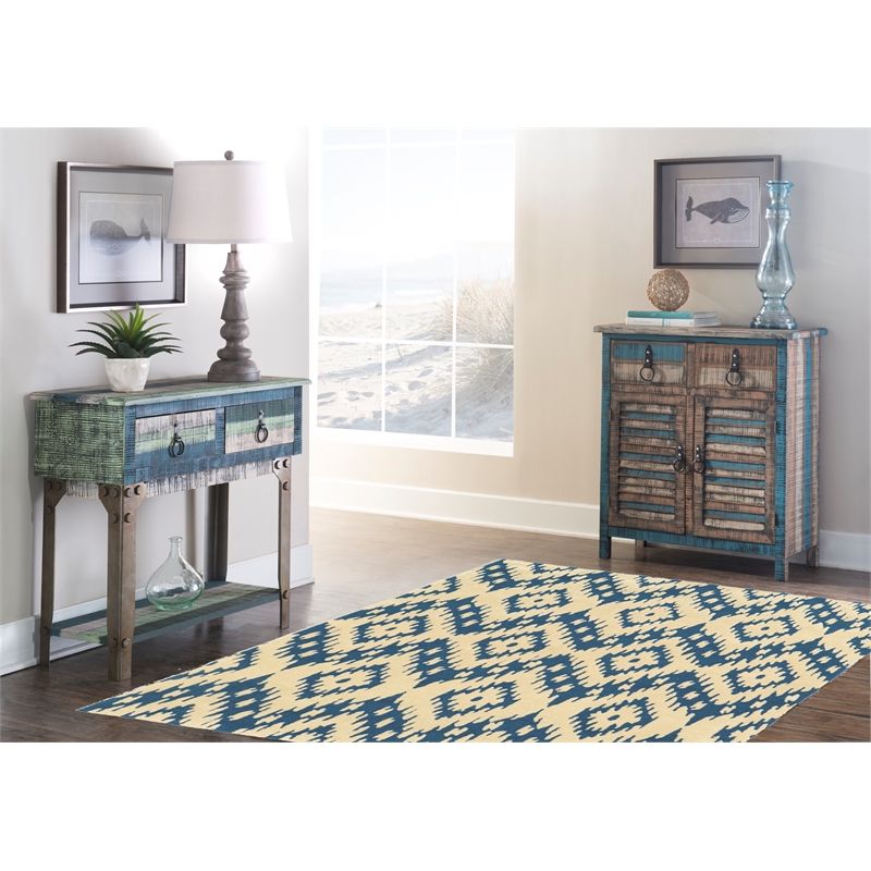 Athena Sisal & Slate 4' x 6' Accent Rug