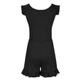 thumbnail image 4 of QHFBli Swim Romper with Built in Bra and Pockets Swim Dress Modest One Piece Swimsuit Full Coverage Bathing Suit, 4 of 6
