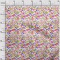 thumbnail image 3 of oneOone Polyester Spandex Dark Olive Green Fabric Abstracts Sewing Material Print Fabric By The Yard 56 Inch Wide, 3 of 4