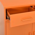 thumbnail image 5 of vidaXL Armoire de Rangement Orange 80x35x101,5 cm Acier, 5 of 5