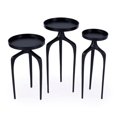 thumbnail image 2 of Butler Specialty Company Emilie Outdoor Scatter Table Set Of 3 - Black, 2 of 5