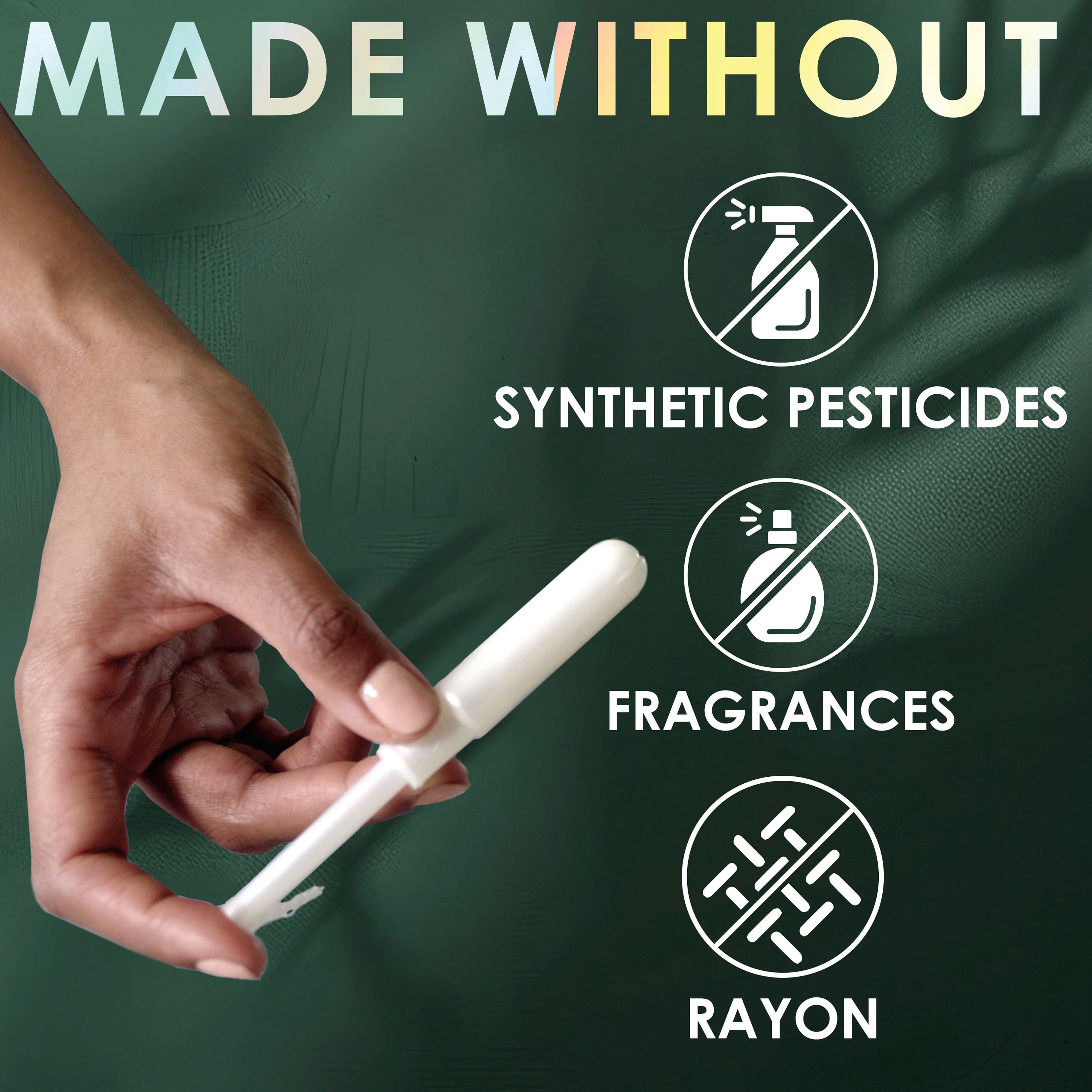 Tampons L., fabriqués à partir de coton biologique, degré d’absorption régulier/super, emballage multiple, sans pesticides synthétiques, rayonne ni parfums, 18 U