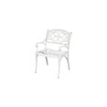 thumbnail image 3 of Homestyles Sanibel Aluminum 5 Piece Outdoor Dining Set in White, 3 of 9