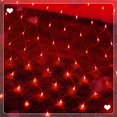 thumbnail image 3 of Estbridge Halloween/Christmas Net Lights Outdoor  6.6FT x 6.6FT 144 LED Fairy String Light with 8 Lighting Modes  Connectable Light for Garden Tree Bushes  Holiday Wedding Party Decoratio, 3 of 7
