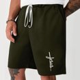 thumbnail image 2 of Diufon Men's Athletic Shorts Drawstring Waisted Outdoor Sport Shorts Spring Summer Hiking Shorts with Pockets, 2 of 4