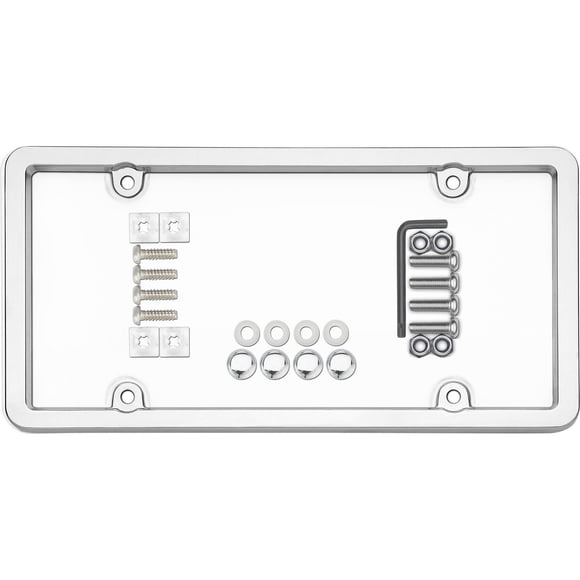 Cruiser Accessories Ultimate Tuf Combo Chr/Cl License Shield