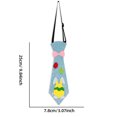thumbnail image 3 of YoGold Easter Clothes Accessory Kit Easter Rabbit Bunny Tie Easter Pre-Tied Bow Tie Adjustable Felt Bowties Decorations B, 3 of 6