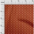 thumbnail image 2 of oneOone Georgette Viscose Orange Fabric Cactus Sewing Craft Projects Fabric Prints By Yard 42 Inch Wide, 2 of 5