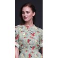 thumbnail image 3 of Bimba Robe Longue en Rayonne Begonia & Rayures pour Femmes Boho Plage Cocktail Fête Robe Fendue maxi-Grande, 3 of 6