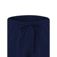 thumbnail image 3 of MAWCLOS Men Trousers Elastic Waist Sweatpants Drawstring Pants Baggy Party Solid Lounge Blue XL, 3 of 9
