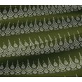 thumbnail image 5 of oneOone Cotton Jersey Dark Green Fabric Block Sewing Craft Projects Fabric Prints By Yard 58 Inch Wide, 5 of 5