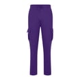 thumbnail image 3 of KIHOUT Pants for Men Cargo Sweatpants Rope Loosening Waist Color Pocket Trousers Loose Sports Trousers, 3 of 5