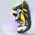 thumbnail image 2 of MIASHUI Chaussures de Course pour Enfants Garçons Filles, Chaussures de Jogging Décontractées pour le Gym, Noir, 11-11,5 Ans, 2 of 9
