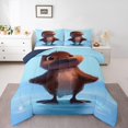 thumbnail image 1 of Erosebridal Funny Platypus Comforter Sets Toddler Size, Cartoon Animal Down Comforter, Reversible 2-Piece, 1 of 7