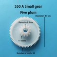 thumbnail image 1 of Plastic Gear for Gearbox 550 and 390 Children\'s Electric Car Kid Ride on Toy Car, 1 of 9