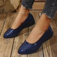 thumbnail image 4 of LSLJS Chaussures à Bout Pointu à Talon Compensé pour Femmes, Mode Décontractée Printemps et Été, Nouveau Style, Couleur Unie, Chaussures pour Femmes, Cadeaux pour Femmes, 4 of 9