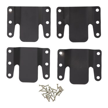 4 Ensembles De Supports De Connecteur De Canapé Emboîtables, Support De Canapé Sectionnel Universel en Fer à Ouverture De 0.5cm pour Dortoir De Maison