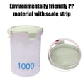 thumbnail image 4 of Birdeem Stackable Plastic Storage Jars with Measurement Scale,Airtight Food Storage Containers for Kitchen and Pantry Use,Microwave and Freezer Safe,Available in Multiple Sizes, 4 of 9