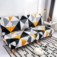 thumbnail image 4 of yuksok Armless Sofa Cover Furniture Protector Stretch Sofa Slipcover for Bedroom Simple Simple, 4 of 9