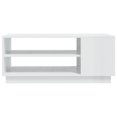 thumbnail image 3 of vidaXL Coffee Table High Gloss White 102x55x43 cm Engineered Wood, 3 of 4