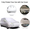 thumbnail image 2 of Car Cover Full Sedan Covers with Reflective Strip Sunscreen Protection Dustproof Scratch-Resistant Universal XL, 2 of 6