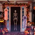 thumbnail image 2 of 2pcs Halloween Paper Lanterns Hanging Lanterns Party Haunted Houses Decoration, 2 of 8