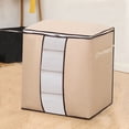 thumbnail image 4 of EGNMCR Storage Containers, Kitchen Storage & Organization Heavy Duty Storage With Reinforced Handles Extra Large Storage Bags For Clothes Tote Bag Double Zipper For Space Saving Travel storage pocket, 4 of 6