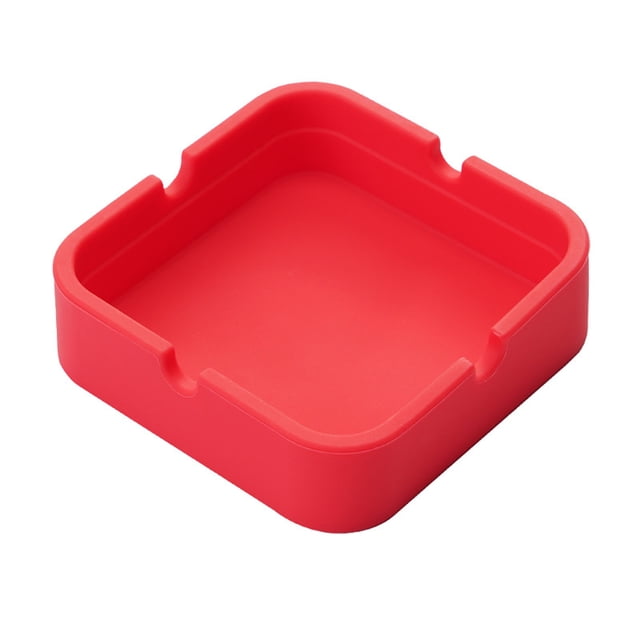 Meitianfacai Ashtray Drop High Temperature Ashtray, Watermelon Red