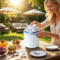 thumbnail image 4 of Outdor Automatic Ice Maker Machine For Home Use With Digital Timer Dessert Maker Easy Clean Self Compressor, 4 of 5