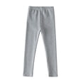 thumbnail image 1 of QIPOPIQ Girls Basic Solid Leggings Clearance, 1 of 9