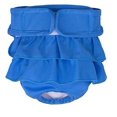 thumbnail image 1 of Dog Diapers Female, Reusable Pet Diapers for Female Dogs, Washable Dog Panties Diaper Skirt for Dogs in Heat, Period, Incontinence, or Excitable Urination Blue, 1 of 8