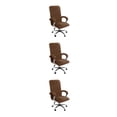 thumbnail image 1 of Wweixi 1/2/3 3pieces Chairs Comfort And Style Plush Office Chair Cover Wear-resistant hypodermal color L 3PCS, 1 of 6