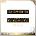 thumbnail image 2 of thinsony Black Gold New Year Party Decoration Props Paper Plates Paper Cups Paper Towels Tablecloths Disposable Tableware Set, 2 of 2
