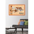 thumbnail image 4 of NFL Cincinnati Bengals - Retro Logo 14 Wall Poster, 22.375" x 34", 4 of 5