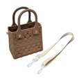 thumbnail image 4 of Esquirla Sac à Trous de Plage pour Femmes, Pochette de Rangement Respirante pour Piscines, Voyage, Gym, Brun, 4 of 8