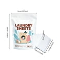 thumbnail image 3 of Miogawg Laundry Detergent Sheets Cleaning Strips For Clothes Plastic Free Washing Tablets Travel Portable Laundry Soap Paper, 3 of 7