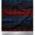 thumbnail image 1 of Soimoi Rayon Fabric Aztec Southwestern Printed Craft Fabric by The Yard 56 Inch Wide, 1 of 3