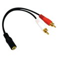 thumbnail image 4 of Shisuyan Y Cable 3.5mm Stereo Female To 2 x RCA Male For Phono Cable 1Set, 4 of 4