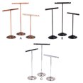 thumbnail image 3 of Transemion 3 Pieces/Set Jewelry Display Stand T-shaped Holder Bangle Headband Rack Earring Organizer Dresser Shop Showcase Bronze, 3 of 6