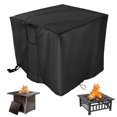 thumbnail image 1 of TwoPone Fire Pit Cover Square - Waterproof Windproof Anti-UV Heavy Duty Gas Fire Pit Cover, 32 Inch Patio Fire Table Cover, 1 of 1