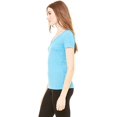 thumbnail image 4 of Bella + Canvas T-Shirt à Manches Courtes Col en V Profond pour Femmes, 4 of 6