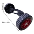 thumbnail image 3 of Garoy Roues de Support pour Taille-Herbe, Accessoire de Roue de Support pour Taille-Herbe, Roues Auxiliaires Universelles pour Taille-Herbe avec Couvercle de Protection, Pièces pour Coupe-Herbe, Accessoire de Roue pour Taille-Herbe à Cordon, Roues Wacker pour Herbe, 3 of 4
