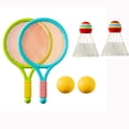 thumbnail image 3 of Sentmoon Outdoor Toys for Kids 8-13 Children Badminton Racket Set Double Tennis Rackets Parent Child Interactive Indoor Outdoor Elementary School Students Sports Toy Gift, 3 of 9
