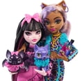 thumbnail image 4 of Two Monster High Dolls with Two Pets, Draculaura and Clawdeen Wolf, 4 of 6