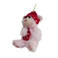 thumbnail image 3 of HOLIDAY TIME PLUSH TEDDY BEAR PINK, 5INCH, 3 of 3