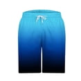 thumbnail image 4 of ohmzyzo Mens Swim Trunks Quick Dry Swim Shorts Gradient Color Beach Shorts with Pockets Funny Swimwear Bathing Suits, 4 of 4