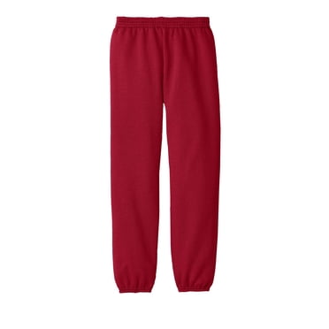 Gravity Threads Youth Core Fleece Sweatpant - Red - Large