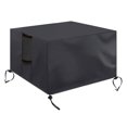 thumbnail image 1 of Square Fire Pit Cover, Anti-Crack Waterproof Outdoor Grill Cover, All Weather Resistant Protective Cover For Patio Furniture, Wind Resistant With Durable Closure System, 1 of 5