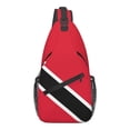 thumbnail image 2 of Backpack Crossbody With Shoulder Strap Features National Print Large Capacity Suitable For Outdoor Cycling And Traveling Suitable For Both And, 2 of 6